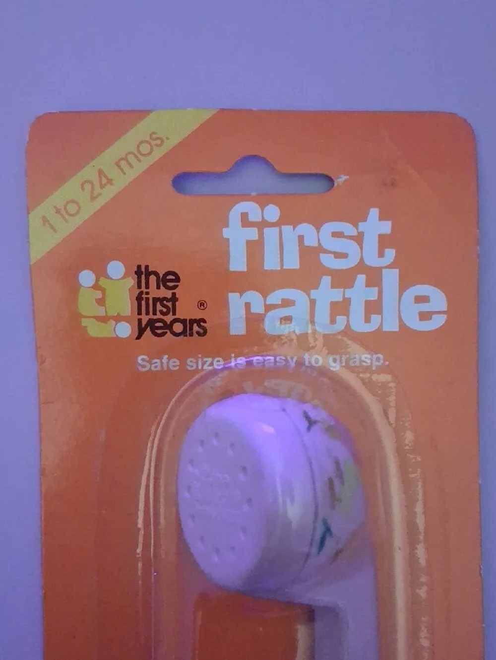 Vintage The First Years Telephone First Rattle Baby Pretend Play Toy